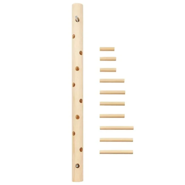 Tonfisk Design Garderoben Und Kleiderbügel^Lehto Garderobenständer, 55 cm, Kiefernholz