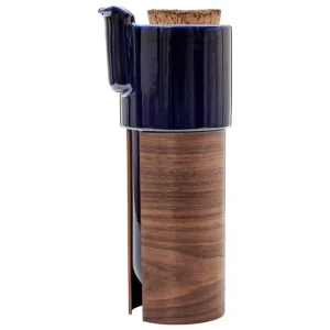 Tonfisk Design Karaffen Und Krüge^Warm Teekanne, 1,1 l, Blau - Walnuss, Korkdeckel