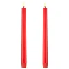 Skandinavisk Kerzen Und Kerzenhalter-Uyuni Lighting LED-Spitzkerze, 25 cm, 2 Stück, Rot