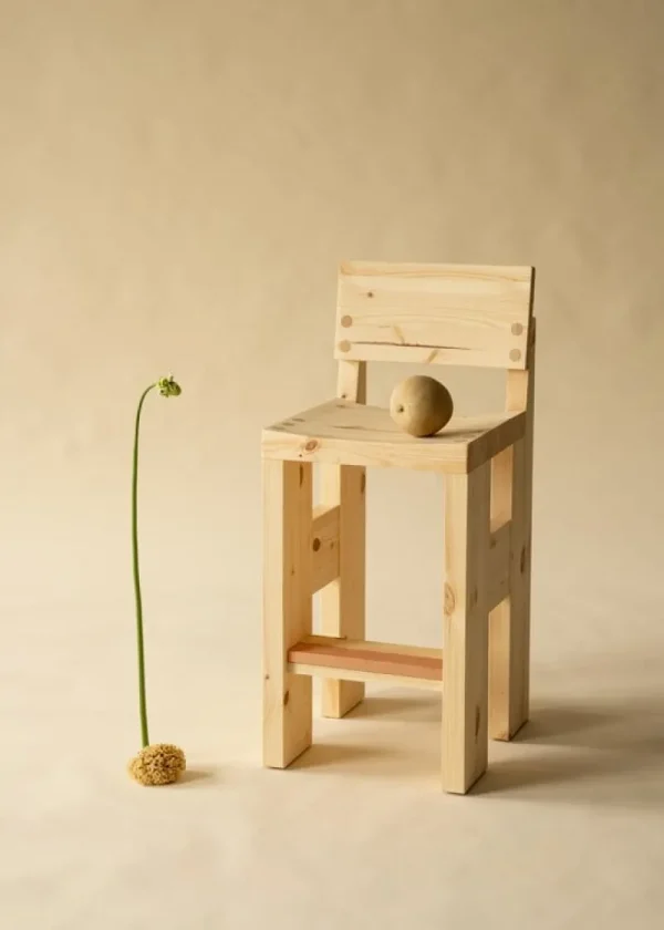 Carl Hansen & Su00f8n Sitzgelegenheiten-Vaarnii 001 Barhocker, 76 cm, Kiefer
