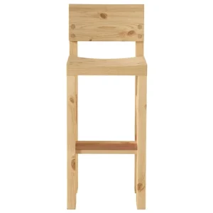 Carl Hansen & Su00f8n Sitzgelegenheiten-Vaarnii 001 Barhocker, 76 cm, Kiefer
