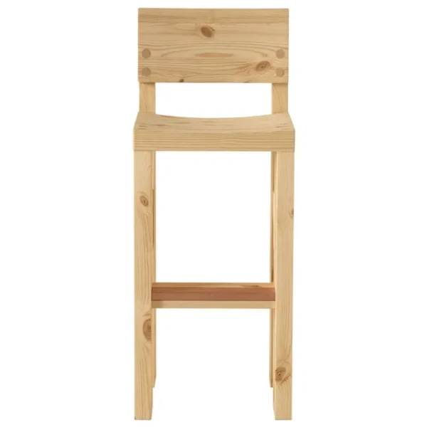 Carl Hansen & Su00f8n Sitzgelegenheiten-Vaarnii 001 Barhocker, 76 cm, Kiefer