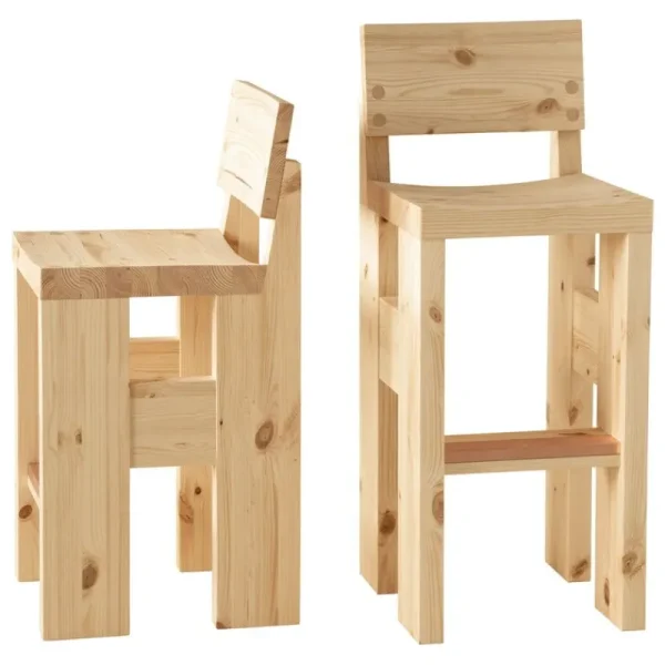 Carl Hansen & Su00f8n Sitzgelegenheiten-Vaarnii 001 Barhocker, 76 cm, Kiefer