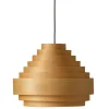 Normann Copenhagen Deckenleuchten-Vaarnii 1001 Hans Pendelleuchte, 38 cm, Kiefer