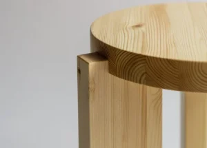 Vitra Sitzgelegenheiten-Vaarnii 001 Hocker, Kiefer