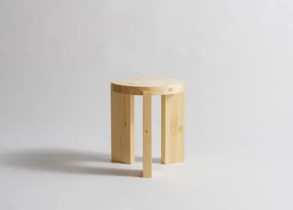Vitra Sitzgelegenheiten-Vaarnii 001 Hocker, Kiefer