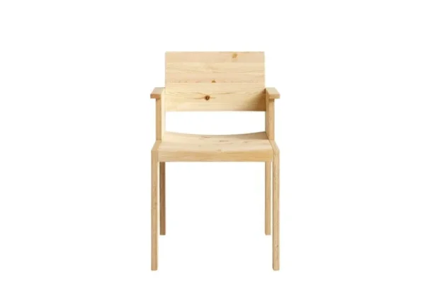 Woodnotes Sitzgelegenheiten-Vaarnii 016 Maasto Armlehnstuhl, Kiefer