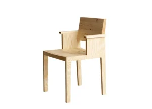 Woodnotes Sitzgelegenheiten-Vaarnii 016 Maasto Armlehnstuhl, Kiefer