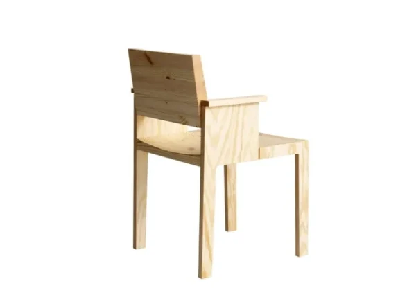 Woodnotes Sitzgelegenheiten-Vaarnii 016 Maasto Armlehnstuhl, Kiefer