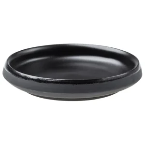 Vaidava Ceramics Geschirr^Eclipse snack plate 11,5 cm, 3 pcs, black