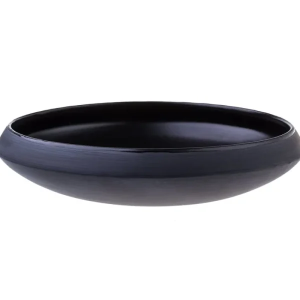 Vaidava Ceramics Geschirr | Dekorationsgegenstände^Eclipse Tafelaufsatzschale, 38 cm, schwarz