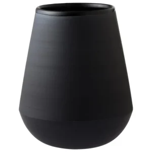 Orrefors Vasen-Vaidava Ceramics Eclipse Vase, Schwarz