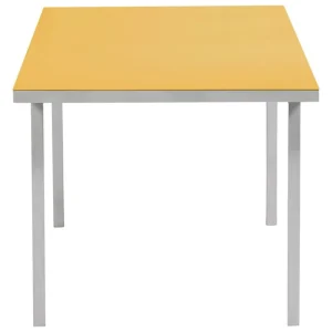 Muuto Tische-valerie_objects Alu Esstisch, mittel, gelb