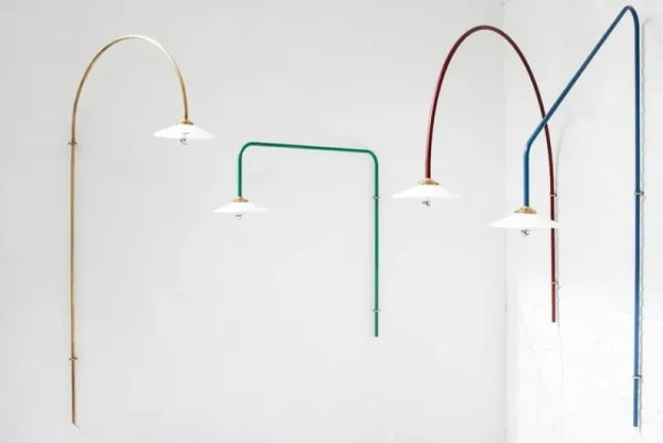 valerie_objects Wandleuchten-Hanging Lamp N°3, dimmbar, Menie Red
