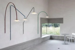 valerie_objects Wandleuchten-Hanging Lamp N°3, dimmbar, Menie Red