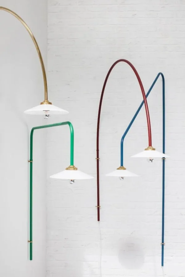 valerie_objects Wandleuchten-Hanging Lamp N°3, dimmbar, Menie Red