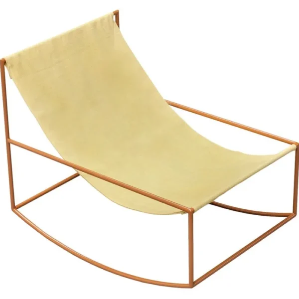 Hartu00f4 Sitzgelegenheiten-valerie_objects Rocking Chair, Senf – gelb