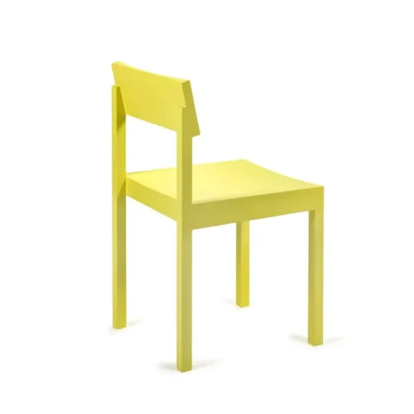 Lepo Product Sitzgelegenheiten-valerie_objects Silent Stuhl, Sonnengelb