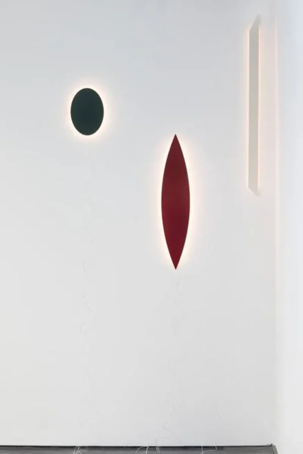 Fritz Hansen Wandleuchten-valerie_objects Tramonto 02 Wandleuchte, Cremeweiß