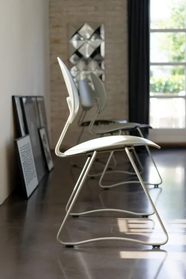 HAY Sitzgelegenheiten-Verpan Flex Stuhl, grau