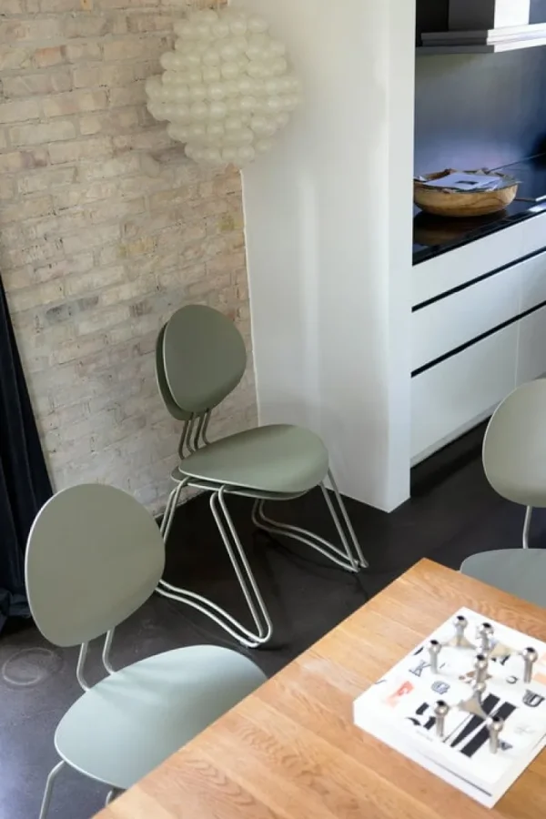 HAY Sitzgelegenheiten-Verpan Flex Stuhl, grau