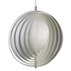 Moooi Deckenleuchten-Verpan Moon Pendelleuchte, 34 cm, weiß