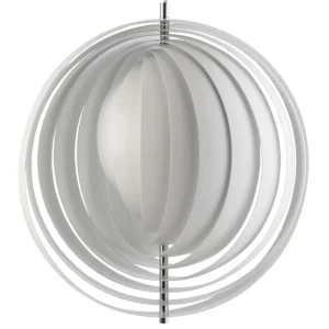 Moooi Deckenleuchten-Verpan Moon Pendelleuchte, 44,5 cm, weiß