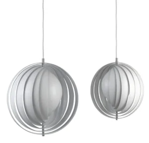 Moooi Deckenleuchten-Verpan Moon Pendelleuchte, 44,5 cm, weiß