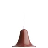 Frama Deckenleuchten-Verpan Pantop Pendelleuchte, 23 cm, Burgunderrot