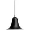 Tom Dixon Deckenleuchten-Verpan Pantop Pendelleuchte, 23 cm, Mattschwarz