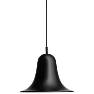 Tom Dixon Deckenleuchten-Verpan Pantop Pendelleuchte, 23 cm, Mattschwarz