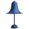 Verpan Tischlampen-Pantop Tischleuchte, 23 cm, mattes klassisches Blau