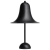 Verpan Tischlampen-Pantop Tischleuchte, 23 cm, Mattschwarz