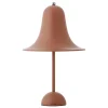Verpan Tischlampen-Pantop Tischleuchte, 23 cm, mattes Terracotta