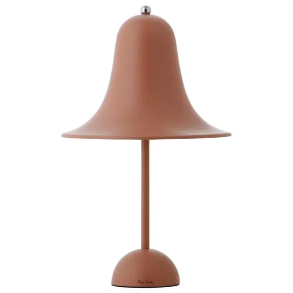 Verpan Tischlampen-Pantop Tischleuchte, 23 cm, mattes Terracotta