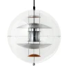 Normann Copenhagen Deckenleuchten-Verpan VP Globe Pendelleuchte, 40 cm, gebürstetes Aluminium