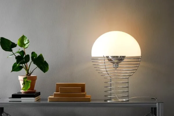 Marset Tischlampen-Verpan Wire Tischleuchte, Weiß