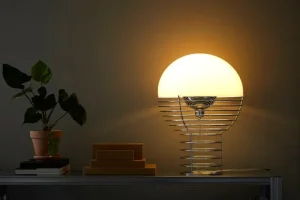 Marset Tischlampen-Verpan Wire Tischleuchte, Weiß