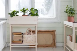 Verso Design Indoor-gardening^Taimi Pflanzenständer mit niedrigem Kasten