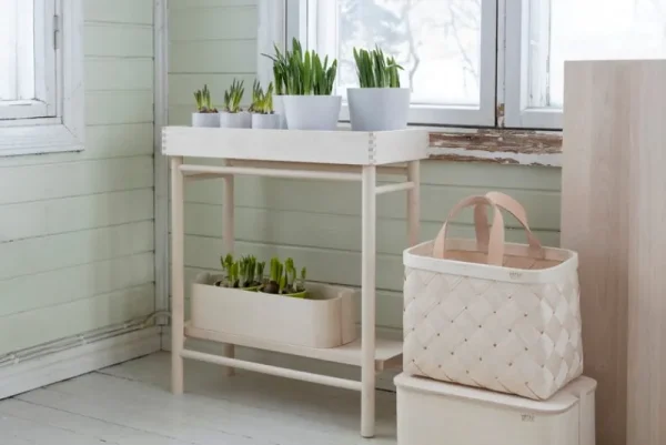 Verso Design Indoor-gardening^Taimi Pflanzenständer mit niedrigem Kasten