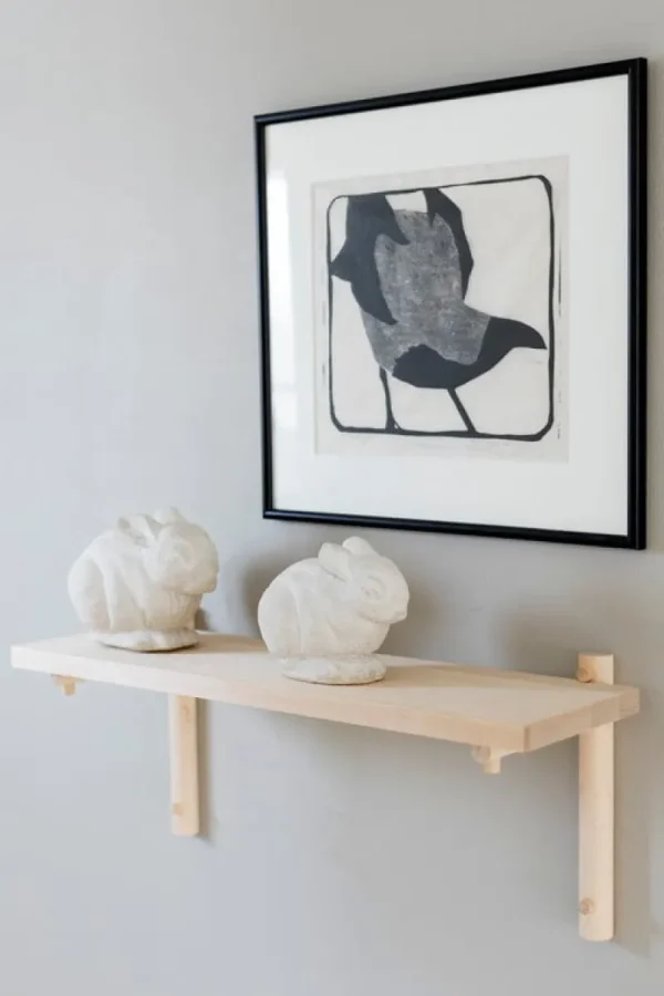 Verso Design Regale-Tikas Wandregal 19 x 60 cm, Birke