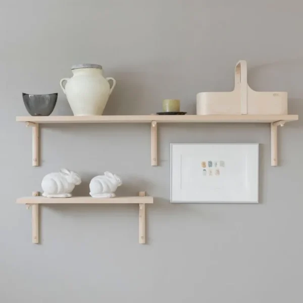 Verso Design Regale-Tikas Wandregal 19 x 60 cm, Birke