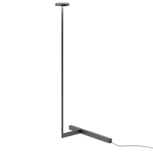 Jieldu00e9 Stehleuchten-Vibia Flat 5955 Stehleuchte, Schwarz