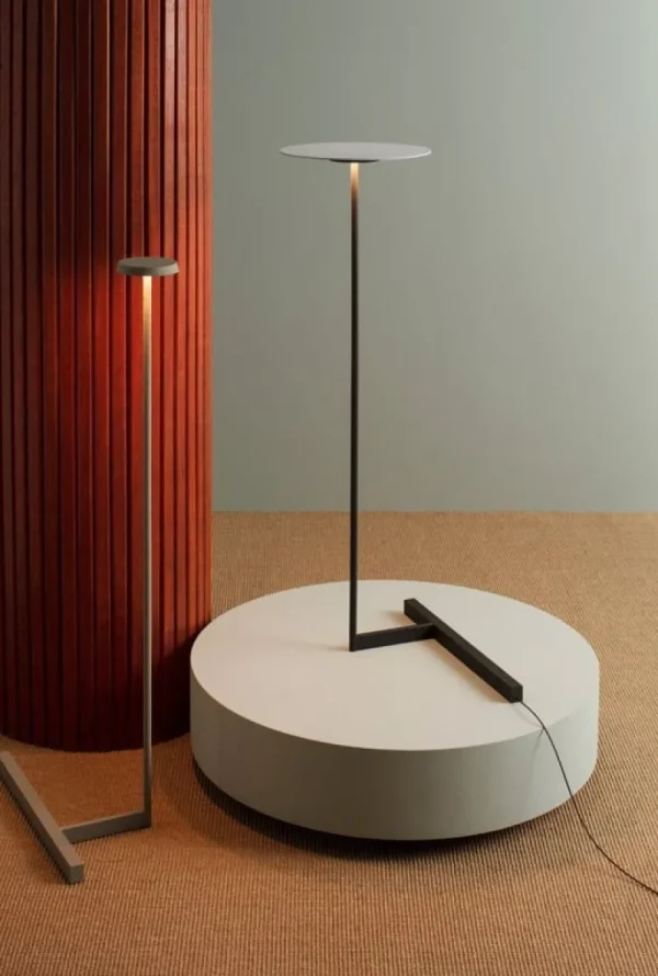 Jieldu00e9 Stehleuchten-Vibia Flat 5955 Stehleuchte, Schwarz