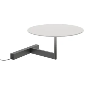 Kartell Tischlampen-Vibia Flat 5965 Tischleuchte, Grau