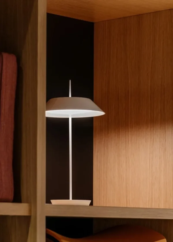 Vibia Tischlampen | Tragbare Lampen-Mayfair Mini 5495 tragbare Tischleuchte, Warmweiß