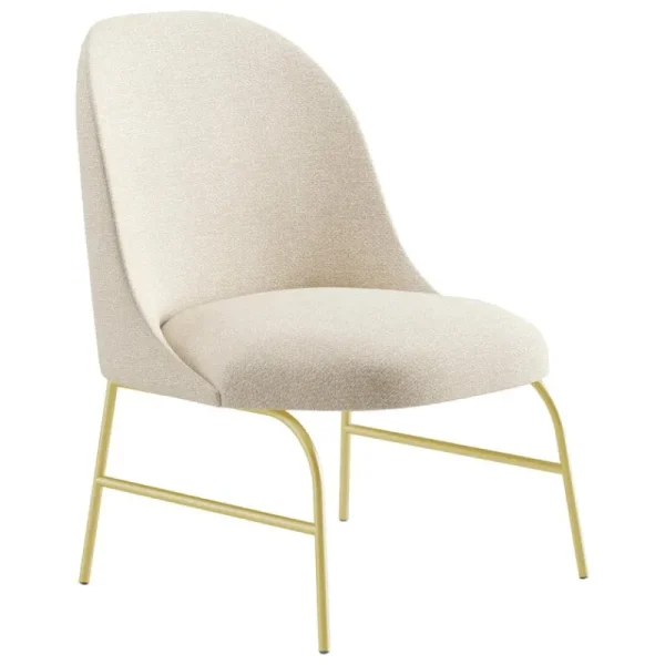 Sibast Sitzgelegenheiten-Viccarbe Aleta Loungesessel, Messing - Gaudi 05