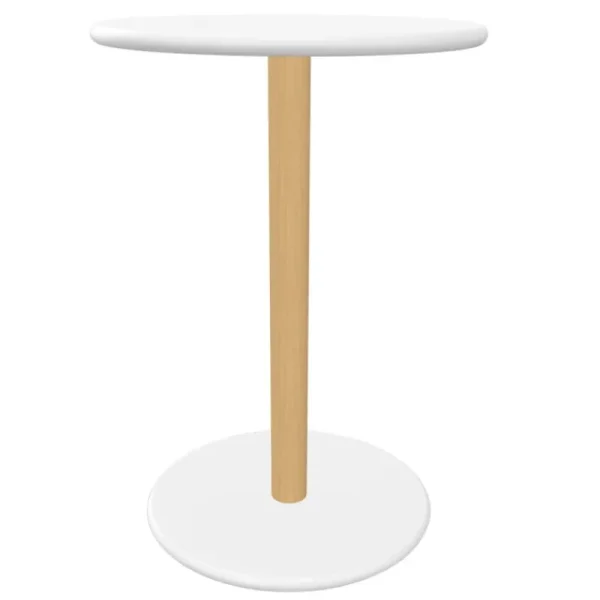 Normann Copenhagen Tische-Viccarbe Common Tisch (niedrig), 45 cm, Buche matt – Weiß