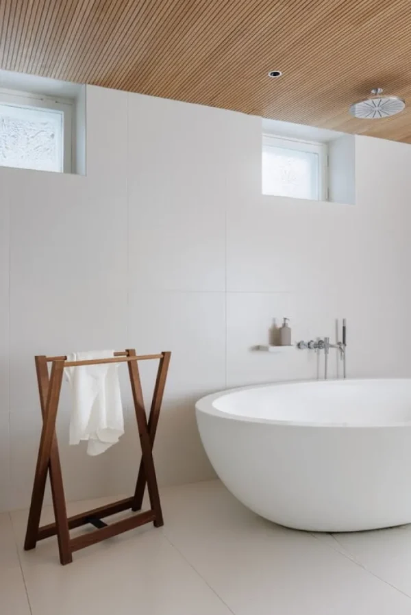 Vieser Garderoben Und Kleiderbügel^Lauha Handtuchhalter, Kebony-Holz braun geölt