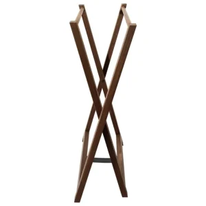 Vieser Garderoben Und Kleiderbügel^Lauha Handtuchhalter, Kebony-Holz braun geölt